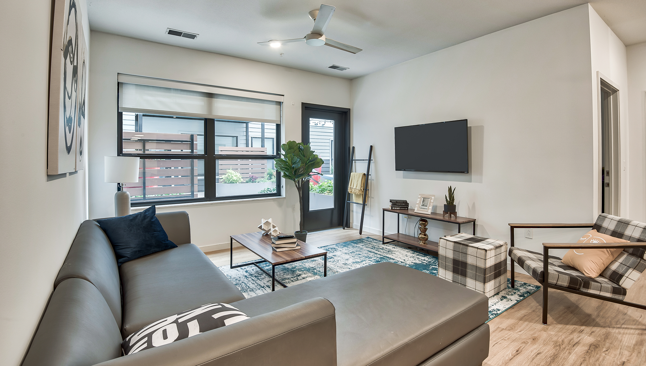 furnished living space